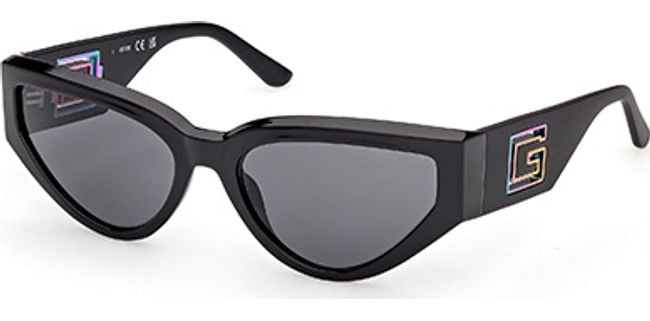 01A - Shiny Black / smoke