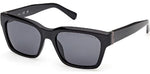 01D - Shiny Black / smoke polarized