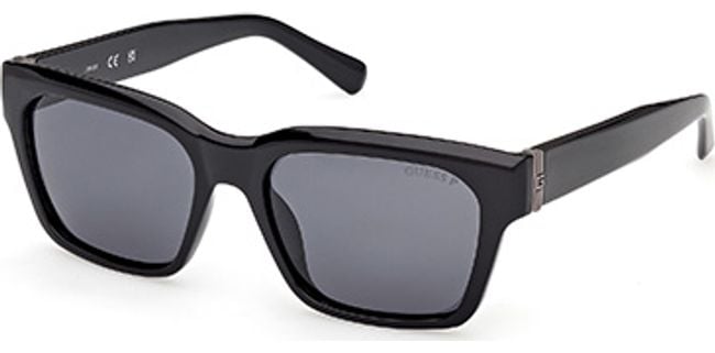 01D - Shiny Black / smoke polarized