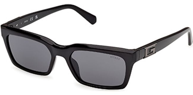 01A - Shiny Black / smoke