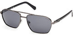 08D - Shiny Gunmetal / smoke polarized