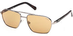 08E - Shiny Gunmetal / brown