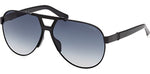 01W - Matte Black / gradient blue