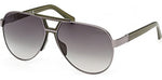 08P - Shiny Gunmetal / gradient green