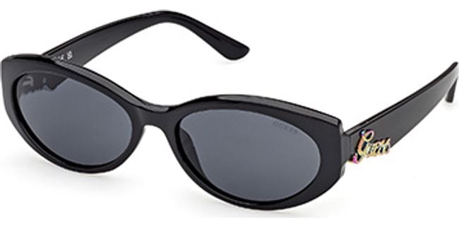 01A - Shiny Black / smoke