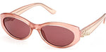 74S - Shiny Light Pink / bordeaux