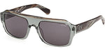 96A - Shiny Dark Green / smoke