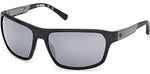 02C - Matte Black / smoke mirror