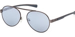 09X - Matte Gunmetal / blue mirror