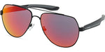 02U - Matte Black / bordeaux mirror