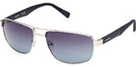 10D - Shiny Antiqued  Light Nickeltin / smoke polarized