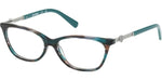 087 - Turquoise/Horn / 