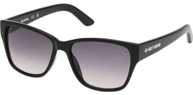 01B - Shiny Black / gradient smoke