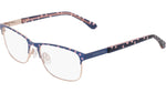 418 - NAVY BLUSH POLKA / 