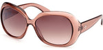 72F - Shiny Light Pink / gradient brown