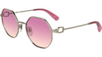 718 - GOLD/GRADIENT PINK