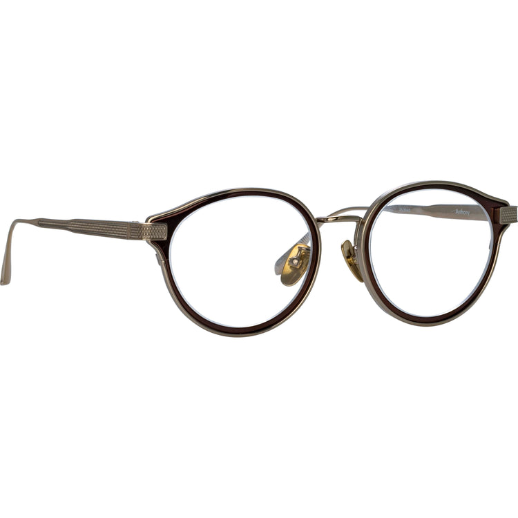 002 - METALLIC BROWN/ LIGHT GOLD