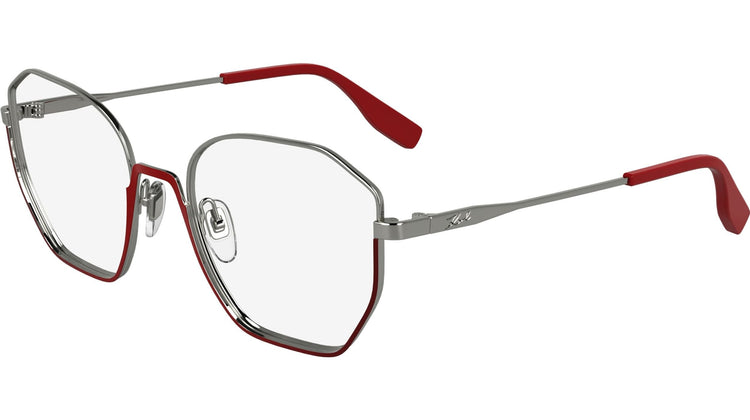 638 - RED/SILVER