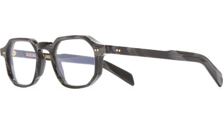 001 - BLACK MARBLED HORN