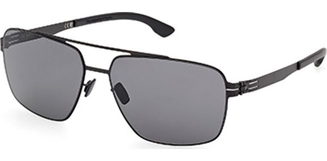 02D - Matte Black / smoke polarized
