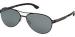02R - Matte Black / green polarized