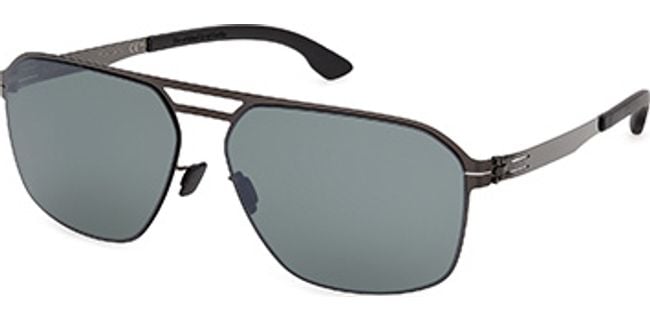 08R - Black/Horn / green polarized