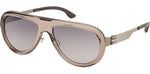 35B - Matte Sandblasted Light Ruthenium / gradient smoke