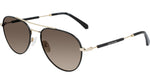 718 - SHINY BLACK/GOLD / 