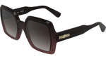 604 - TRANSPARENT GRADIENT BURGUNDY / 