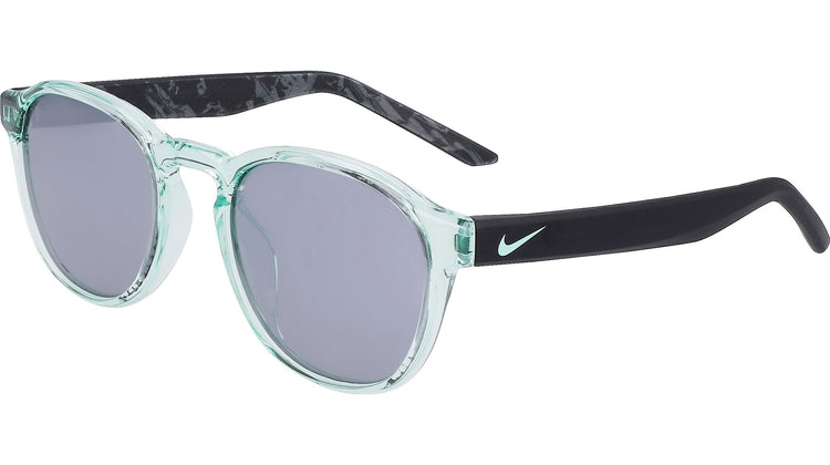 342 - GREEN GLOW/SILVER FLASH