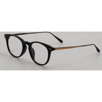 001 - BLACK/ NCKL W/YELLOW GLD