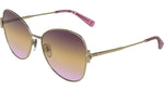 724 - GOLD/TRIPLE GRADIENT PURPLE OR / 
