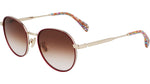 722 - GOLD/BURGUNDY / 