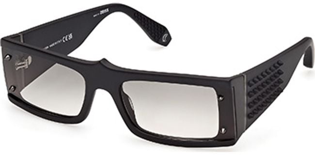 02B - Matte Black / gradient smoke