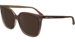 203 - STRIPED BROWN/ROSE / 