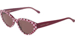 601 - MERLOT GINGHAM / 