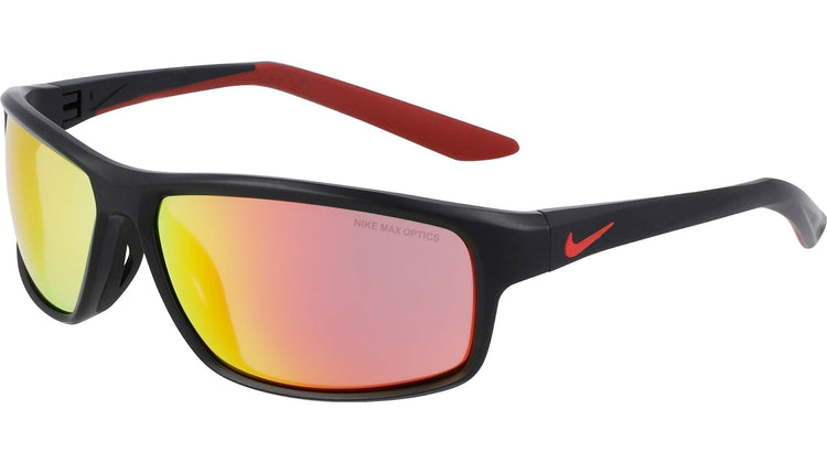 010 - MATTE BLACK/RED MIRROR