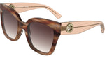 848 - STRIPED BRICK BROWN HAVANA / 