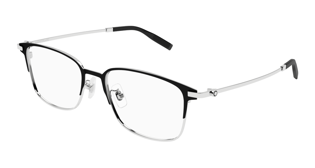 BLACK / SILVER / TRANSPARENT
