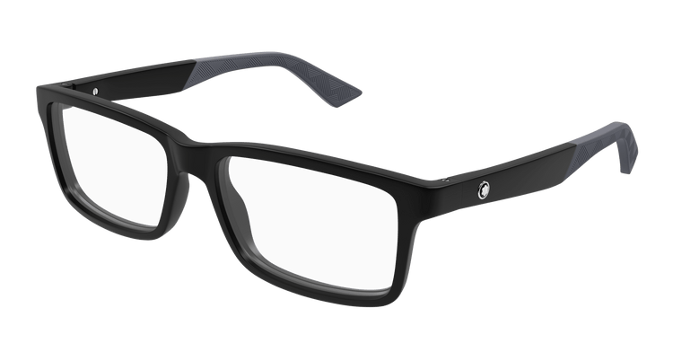 BLACK / TRANSPARENT
