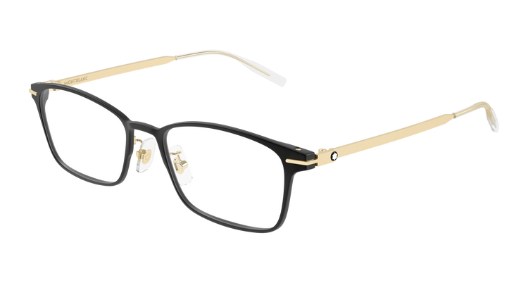 BLACK / GOLD / TRANSPARENT