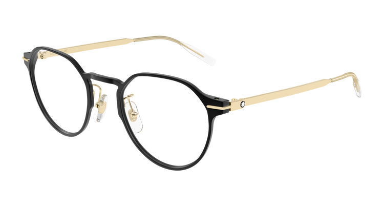 BLACK / GOLD / TRANSPARENT