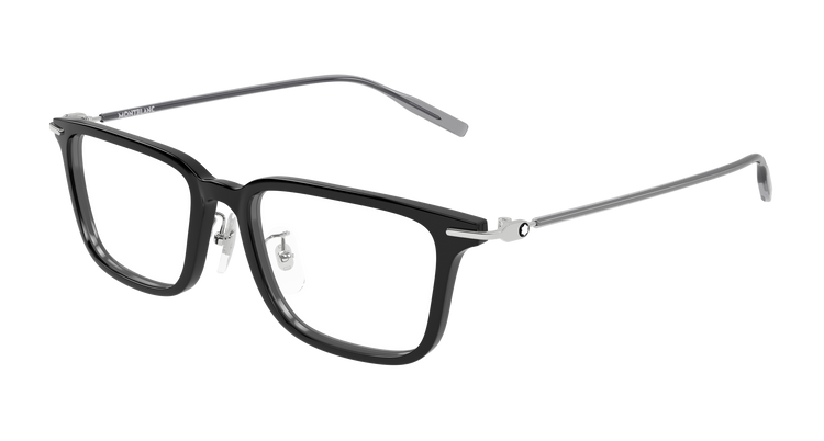 BLACK / SILVER / TRANSPARENT