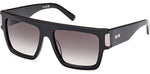 01B - Shiny Black / gradient smoke