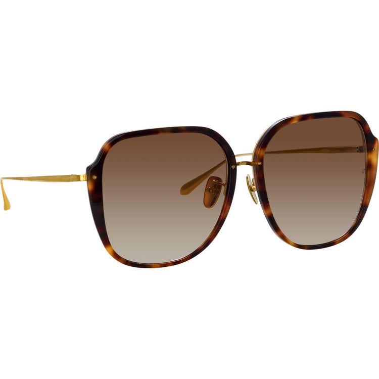 002 - T-SHELL/ YELLOW GLD/ BRWN GRAD