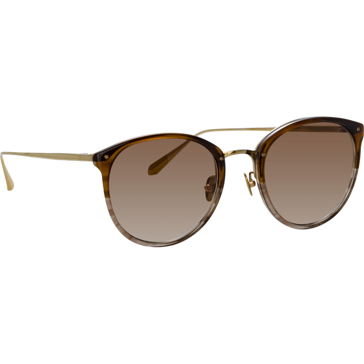096 - CRML HRN/ LGHT GLD/ MOCHA GRAD