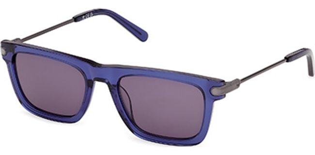 90A - Shiny Blue / smoke