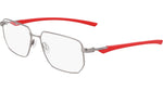 076 - SATIN GUNMETAL/UNIVERSITY RED / 