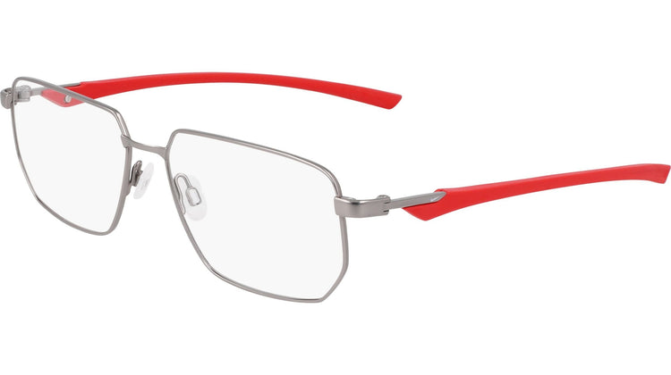 076 - SATIN GUNMETAL/UNIVERSITY RED