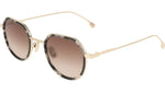 734 - GOLD/GREY HAVANA / 